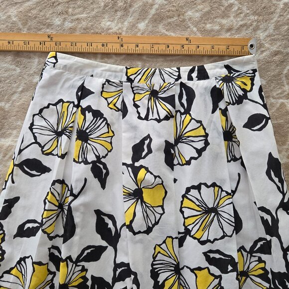 INC International Concepts Knee‑Length Cotton Skirt - Size 2-4 Petite - Picture 4 of 7